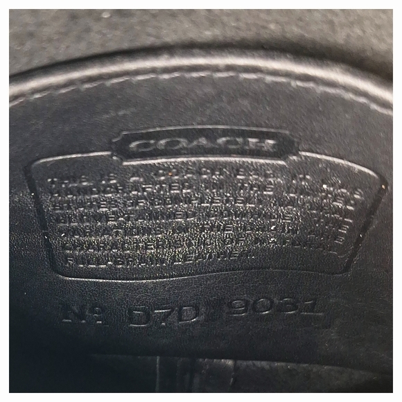 Vintage Y2K Coach 9031 Wendie Leather Crossbody Bag - Picture 11 of 14